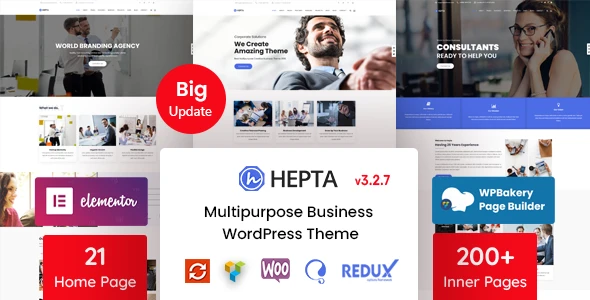 Hepta – Multipurpose Business WordPress Theme